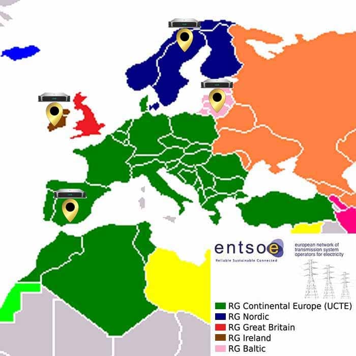 ENTSO-E - Rede Europeia de Operadores de Redes de Transporte de Eletricidade em alta tensão ENTSO-E - Rede Europeia de Operadores de Redes de Transporte de Eletricidade em alta tensão